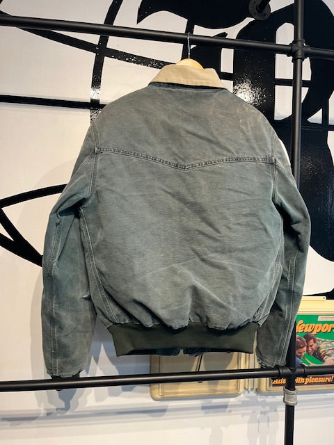 90's Carhartt Santa Fe Teal & Vanilla M/L