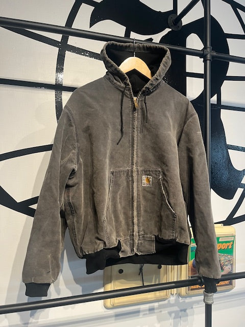 90's Carhartt Active Grey Faded L/XL
