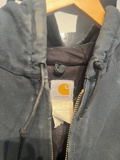 90's Carhartt Active Faded Black XXL/XXXL