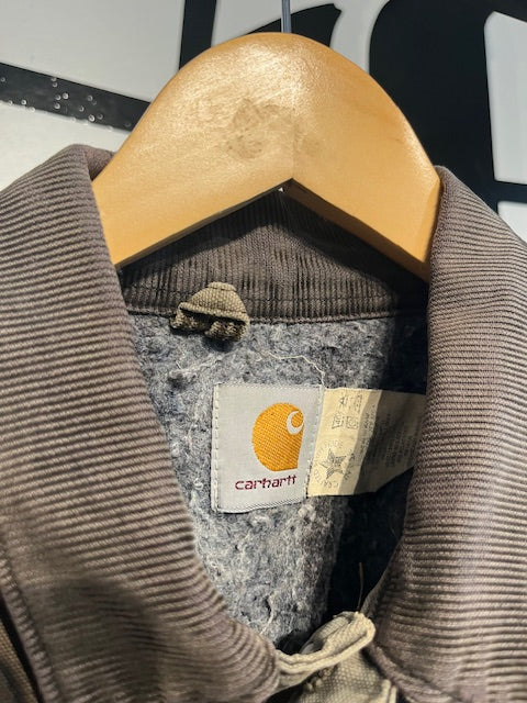 90's Carhartt Chore Coat Grey L/XL