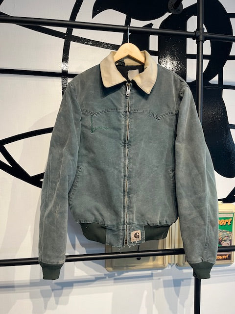 90's Carhartt Santa Fe Teal & Vanilla M/L