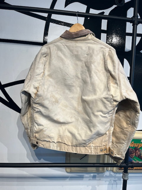80's Carhartt Detroit Tan Faded L