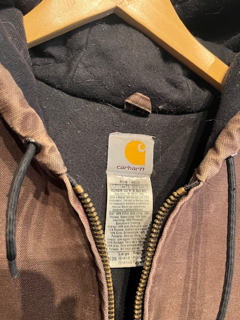 Vintage Carhartt Active Brown faded