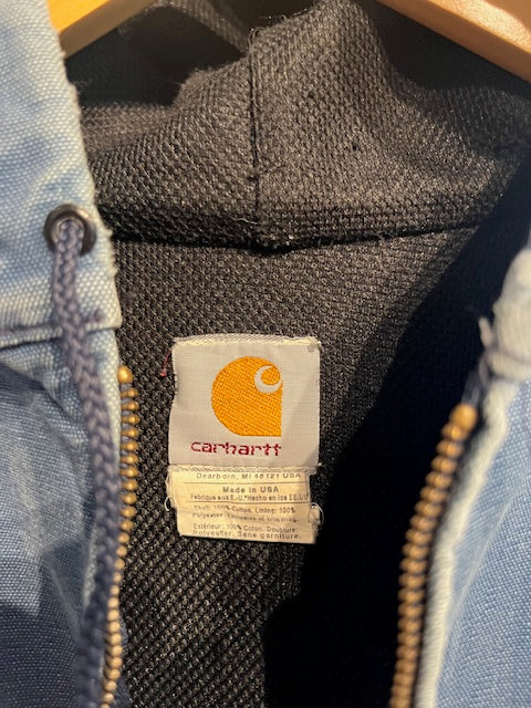 90's Carhartt Active Faded Blue XL