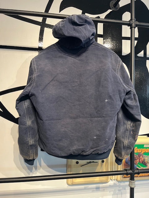 Vintage Carhartt Active Navy Blue faded M